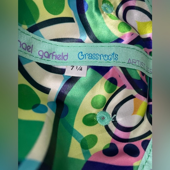 Grassroots California 420 Hat - Green Embroidered Michael Garfield 7 1/4 - Picture 13 of 14